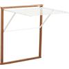 Does not apply Stendibiancheria Da Parete 604 KLEDY, Legno - Chiudibile - 6,5 Mt Stendibili - F