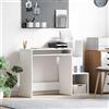 vidaXL Scrivania con cassetto con lo scaffale Legno ingegnerizzato per Laptop vidaXL