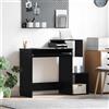 vidaXL Scrivania con cassetto con lo scaffale Legno ingegnerizzato per Laptop vidaXL