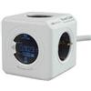 Allocacoc Allococ PowerCube Monitor esteso - UNITÀ DI DISTROVERSITÀ DI ALIMENTAZIONE - AC