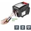 Ribimex VERRICELLO ELETTRICO PER AUTO 12V 500 KG 9 METRI CON TELECOMANDO RIBITECH