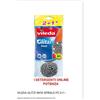 Vileda LOTTO 3 CONFEZIONI SPUGNE IN ACCIAIO VILEDA GLITZI INOX PZ. 2+1