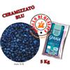 BluBios Sabbia Ghiaia Ceramizzata Blu Bios Fondo per acquari Colorata 5 Kg Ceramizzato