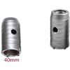 TANIASHOP FRESA 40 MM CAROTATRICE A TAZZA 40MM DA TRAPANO PER FORARE CEMENTO PIETRA MURO