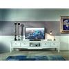 MOBILE PORTA TV BASSO CLASSICO SOGGIORNO BIANCO OPACO PERSONALIZZABILE