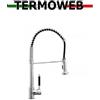 STANDARD RUBINETTO MISCELATORE CUCINA LAVELLO LAVATOIO PILOZZA CON MOLLA E DOCCETTA