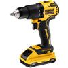 DEWALT Trapano Avvitatore a Percussione Compatto a Batteria XR 18 V X 2.0 AH DCD709D2T-