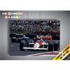Sans marque/Générique Locandina Ayrton Legend Formula 1 Wall Arte