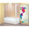 FORTE Box Vasca 2 lati Box Doccia per Vasca Porta a Soffietto 70 x 170 BK200001
