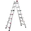 SICOS Scala Telescopica Alluminio Profi Auto SICOS 4+5 Gradini H.CM 139/444