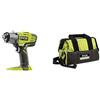 Ryobi One+ R18IW3-0 SlagnÃ¸gle Med batteri Intet batteri 1/4 hexsokkel, 1/2 kvad