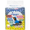 PUPPY PET TAPPETINI TRAVERSE ASSORBENTI CARBONI ATTIVI CANI GATTI 60X90 10 40 80 PZ
