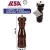 ILSA MACINA SALE MACINA PEPE TRITA SPEZIE MACININO IN LEGNO 12 15 22 CM