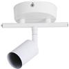 SC0 APPLIQUE FARETTO SOFFITTO SOSPENSIONE PLAFFONIERA ORIENTABILI GU10 LED BIANCO
