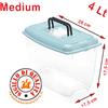 Imac Vaschetta per pesci Imac Ariel - 3 Misure - pesci rossi, piccolo acquario
