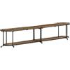 vidaXL Mobile Porta TV 200x42x40 cm in Legno Massello di Recupero banco TV vidaXL