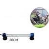 SC0 BARRA LED LAMPADA ACQUARIO IMPERMEABILE WATERPROOF IMMERSIONE LUCE BIANCA 20CM