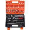 JIN FENG SET CHIAVI A BUSSOLA CON CRICCHETTO 53 PEZZI CHROME VANADIUM IN VALIGETTA