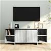 vidaXL Mobile Porta TV Comodino in Truciolato 130x35x50 cm Colori Diversi vidaXL