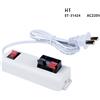 RobertAgor Driwei TESTER BANCO MULTIPRESA SUPPORTO LAMPADA LED 2 PIN INTERRUTTORE APPLIQUE LAMPADE