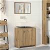 vidaXL Mobili Bagno Set Bianco in Multistrato Mobiletti Scaffali Armadietti vidaXL