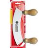 de luca Coltello mezzaluna PROFESSIONALE coltelli mezza luna PER TRITURARE SPEZIE inox
