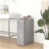 vidaXL Mobile Armadietto da Farmacia 20x45,5x60 cm Truciolato Colori Diversi vidaXL