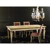 TAVOLO ALLUNGABILE DECORATO A MANO CM 220X110 ALL CM320