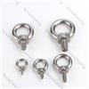 Markenlos Confezione da 10 viti ghiera golfare in acciaio inox vite ad occhiello M6/M8/M10