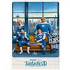 Sans marque/Générique Set Di Poster Fantastic Four Marvel Movie 2025, Poster Final, Bianco