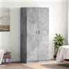 vidaXL Armadio 80x52x180 cm in Compatto Guardaroba Colori Diversi vidaXL