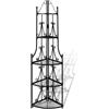 vidaXL Scaffale per Piante Porta Piante ad Angolo Bianco Portavaso Fioriera vidaXL