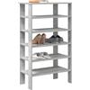vidaXL Scarpiera Rovere Sonoma 61x32x105 cm in Truciolato mobile porta scarpe vidaXL