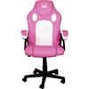 Xtreme Sedia da gaming in Ecopelle Rosa / Bianco 90558P Xtreme MX12