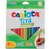 Carioca Tita Confezione da 24 matite triangolari - Corpo Triangolare
