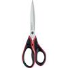 Maped Forbici da Cancelleria Taglio a Zig Zag Nero Rosso Argento 499210