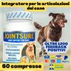 JOINTSURE Integratore per Articolazioni dei Cani 60 Compresse Adulti con problem
