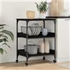 vidaXL Kitchen Trolley, Kitchen Trolleys, Carrello Da Cucina vidaXL
