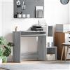 vidaXL Scrivania con cassetto con lo scaffale Legno ingegnerizzato per Laptop vidaXL