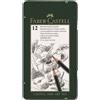 Faber Castell Set Metallo con Matite Grafite 12 pz 8B a 2H CASTELL 9000 119065