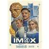 Sans marque/Générique Set Di Poster Fantastic Four Marvel Movie 2025, Poster Final, Bianco