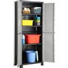 vidaXL Armadietto in Plastica Arredamneto da Esterno/Interno Misure Diverse vidaXL