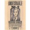 Set Locandina Wanted Harry Potter Hermione Ron Weasley Dumbledore A4/A3