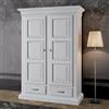 ARMADIO 3 ANTE BIANCO SHABBY CAMERETTA