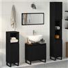 VidaXL Set di mobili per il bagno Montaggio a parete con archiviazione vidaXL