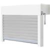 39046 - Set Di Tapparelle per Finestre, Sistema Di Tapparelle in PVC, 80 X 50 Cm