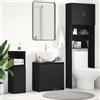vidaXL Armadio da Bagno Bianco Truciolato Mobiletto Madia Scaffale Armadietto vidaXL