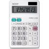Sharp EL320WB calcolatrice Desktop Calcolatrice di base Bianco