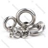 Markenlos Confezione da 10 viti ghiera golfare in acciaio inox vite ad occhiello M6/M8/M10