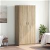 vidaXL Armadio 80x52x180 cm in Compatto Guardaroba Colori Diversi vidaXL